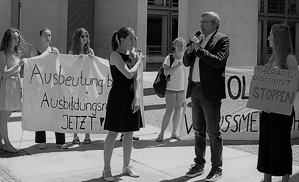 Prominente Unterstützung für die PiA-Demo in Berlin